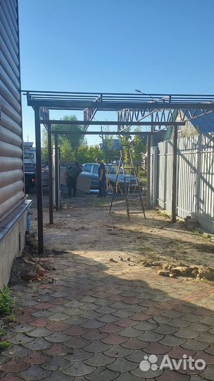 Навесы из поликарбоната. Навесы от производителя