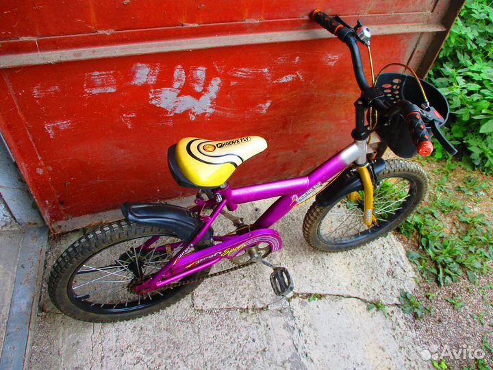 Велосипед детский, колеса 18