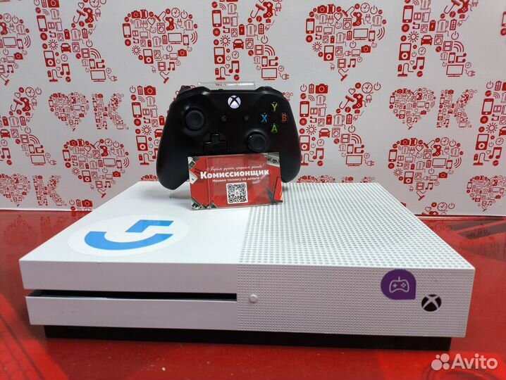 Игровая приставка Xbox One s 500Gb model-1681 + 1