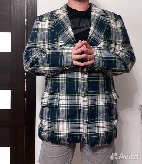 Пиджак мужской винтаж 52 54