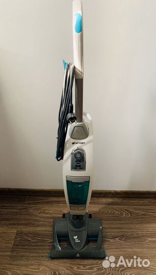 Вертикальный пылесос Kitfort с функцией пара