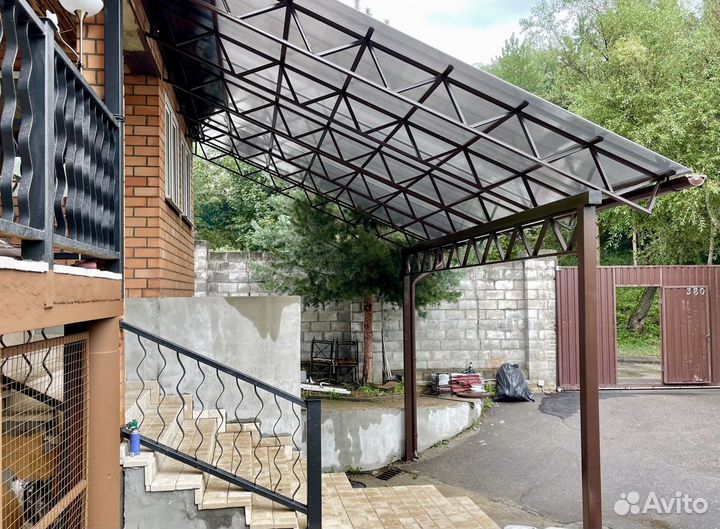 Навес поликарбонат