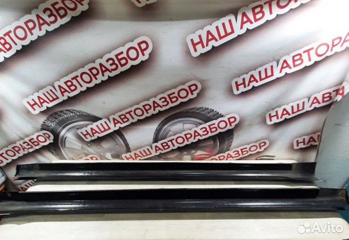 Накладка на порог наружная LADA Largus 2013