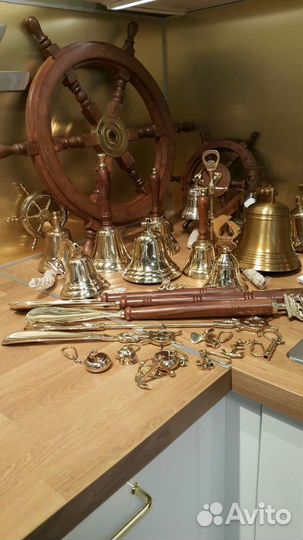 Рында штурвал вмф ложка в морском стиле