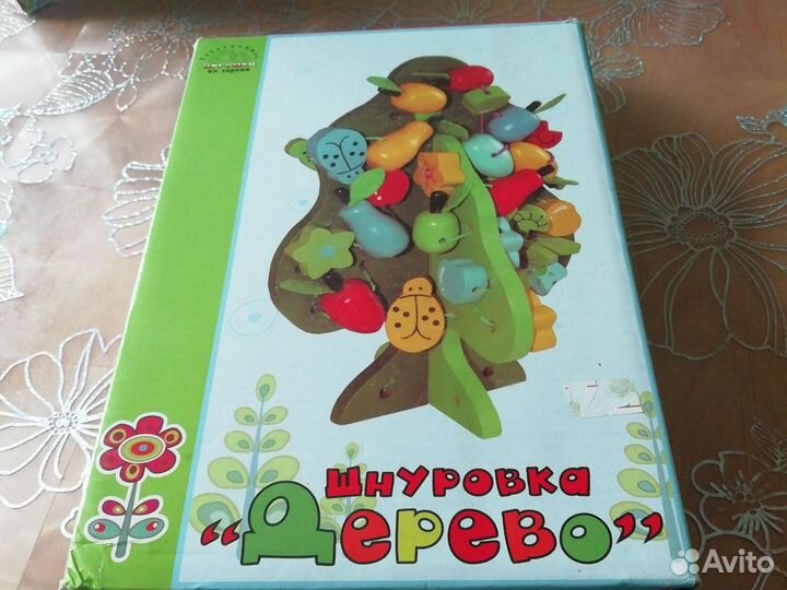 Шнуровка дерево