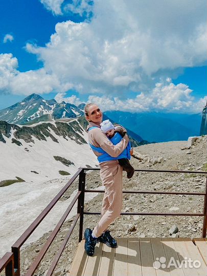 Детский слинг-кенгуру