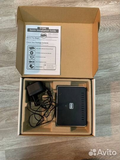 Маршрутизатор D-link DSL-2500U