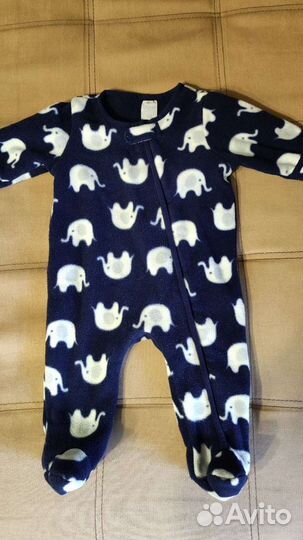 Флисовый комбинезон р.68