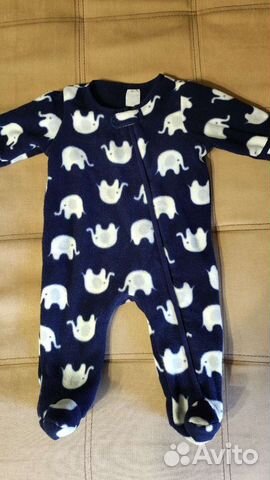 Флисовый комбинезон р.68