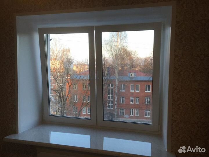 Окно пвх двухстворчатое