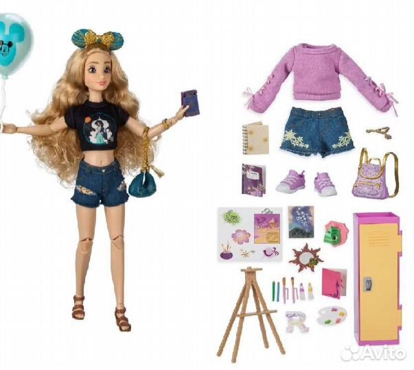 Набор одежда и аксессуары Рапунцель