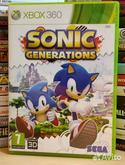 Sonic Generations на Xbox 360 Лицензия