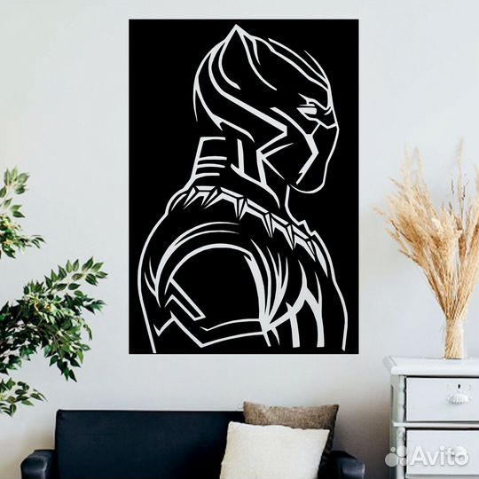 Интерьерное пано металлическое