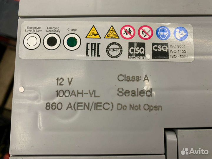 Аккумулятор suzuki 100 Ач / japan / 24 мес. гар