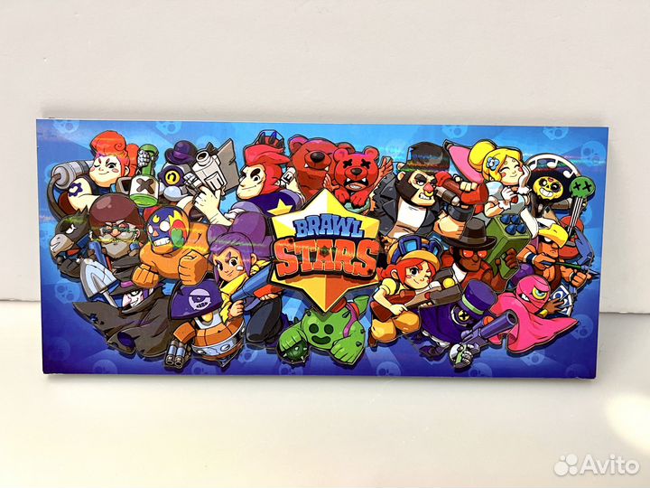 Деревянный пазл Brawl Stars