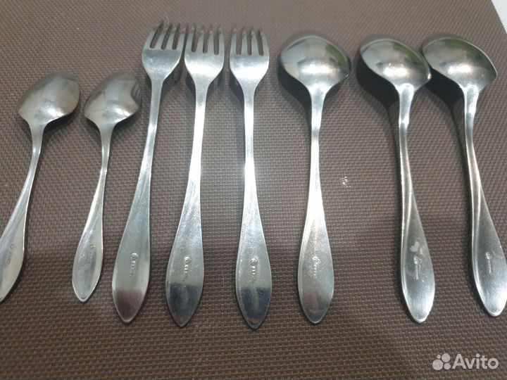 Набор столовых приборов нержавейка