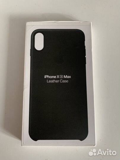 Чехол кожанный iPhone XS MAX