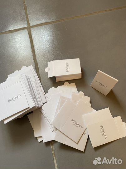 Упаковки для украшений Sokolov