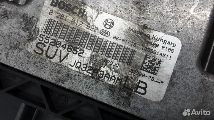 Блок управления двигателем Fiat Sedici