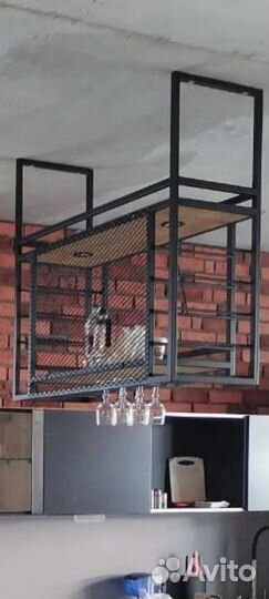 Мебель в Лофт стиле барная полка