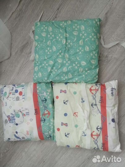 Бортики в детскую кроватку