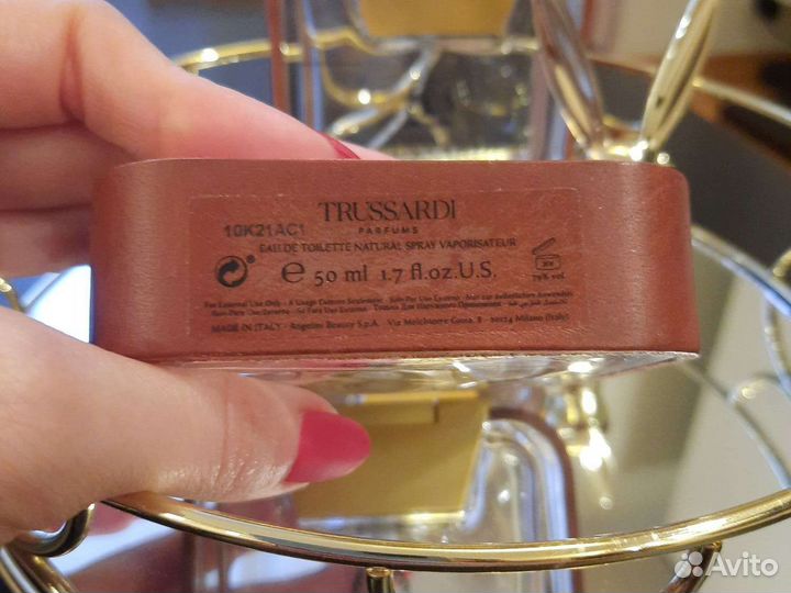 Флакон из-под духов Trussardi и Jimmy Choo