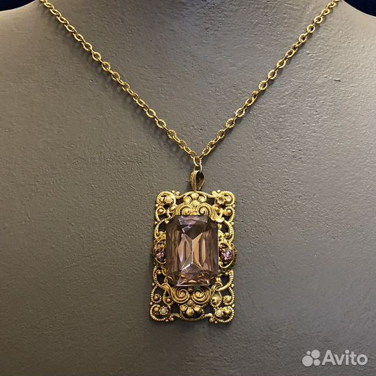 Кулон леденец. Чехословакия