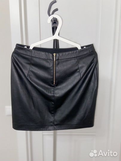 Кожаная юбка