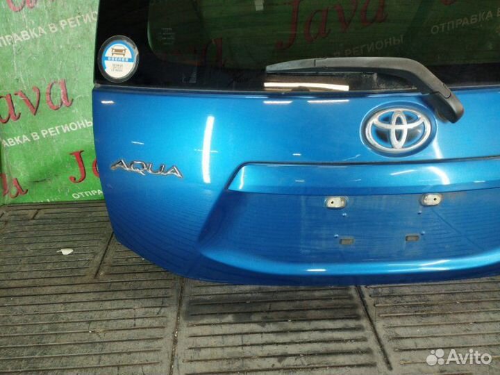 Дверь задняя задняя Toyota Aqua NHP10 1NZ-FXE 2013