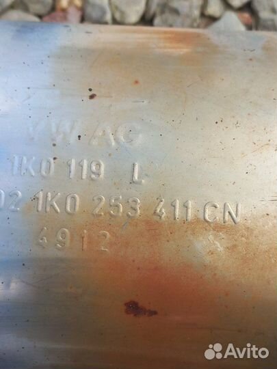 Глушитель основной Volkswagen Jetta 6 1.6 2013