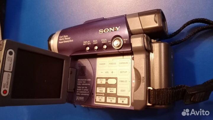 Видеокамера sony handycam dcr-dvd101e