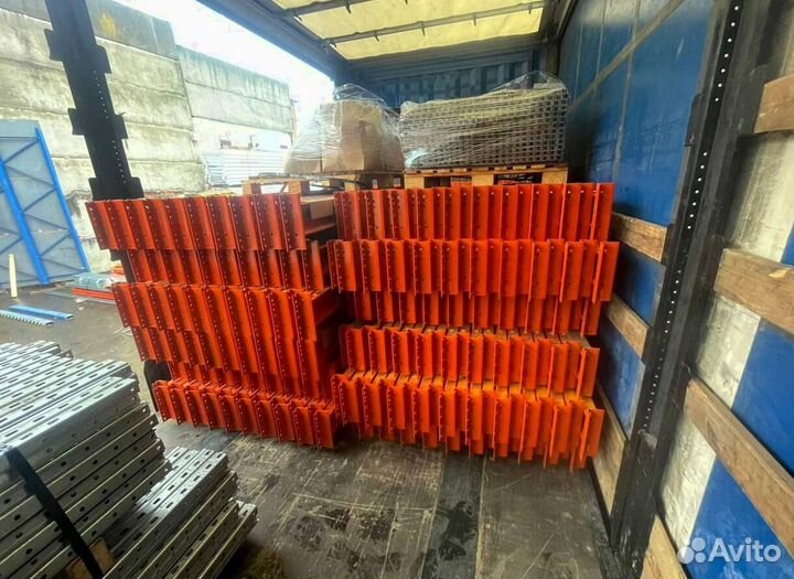 Стеллажи металлические паллетные бу