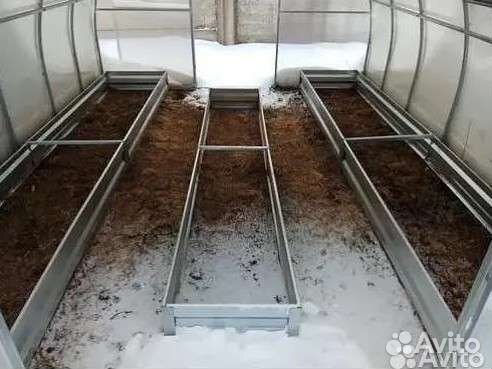 Теплица усиленная 10м, рассрочка, кредит