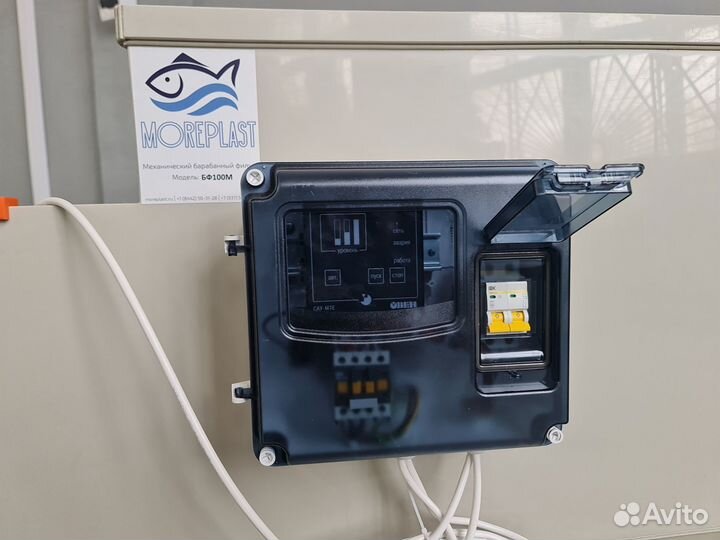 Барабанный фильтр на 100 кубов для узв (l6y1)