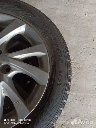 Колёса 205/55 r16 оригинал на литье