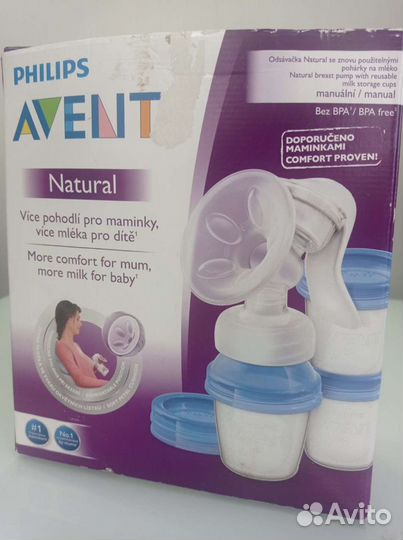 Молокоотсос ручной Philips avent natural SCF