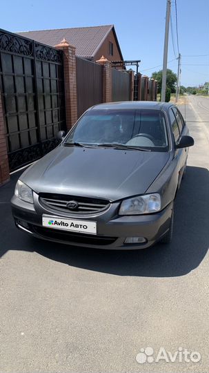 Hyundai Accent 1.5 МТ, 2007, 255 500 км