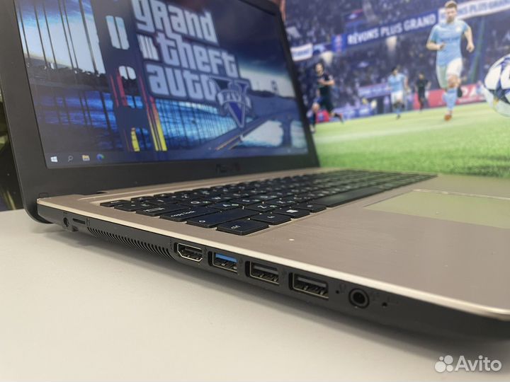Игровой ноутбук Asus 2видеокарты/4 ядра/Full HD
