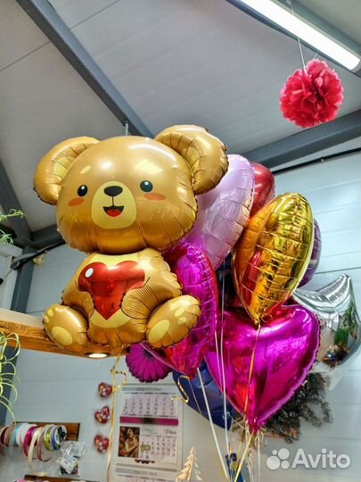 Гелиевые шарики/ доставка/ цифры из шаров