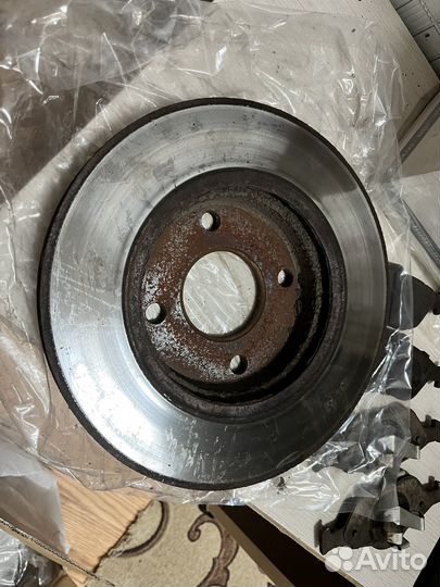 Тормозные диски ford fiesta Mk5