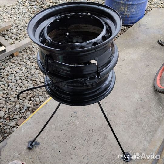 Печка для казана