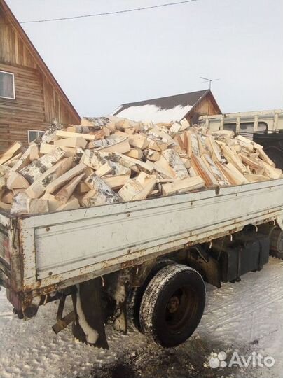 Дрова березовые навалом/ Осиновые 35 см