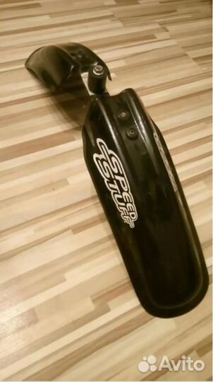 Крыло переднее для широких колес, рога на руль