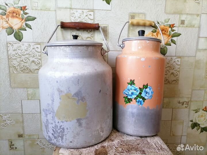 Бидон алюминиевый 5л и 8л