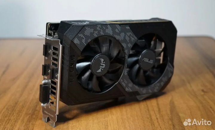 GTX 1660 Ti Видеокарта asus TUF Gaming OC новая
