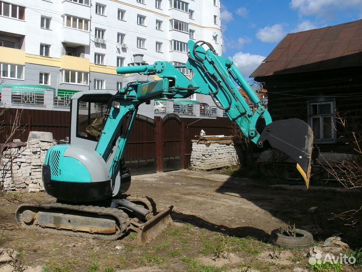 Услуги мини экскаватора