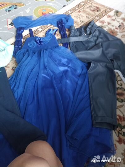 Вещи пакетом для девочки на рост128-132