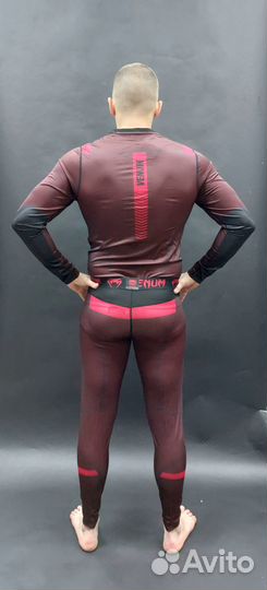 Комплект: рашгард + компрессионные штаны venum