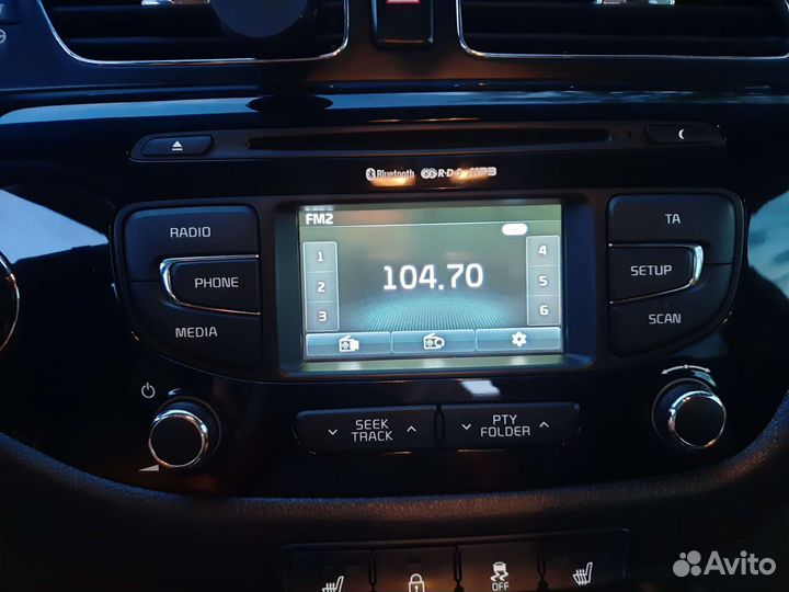 Штатная магнитола на киа сид 2