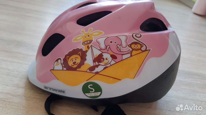 Шлем+защита для девочки локти колени